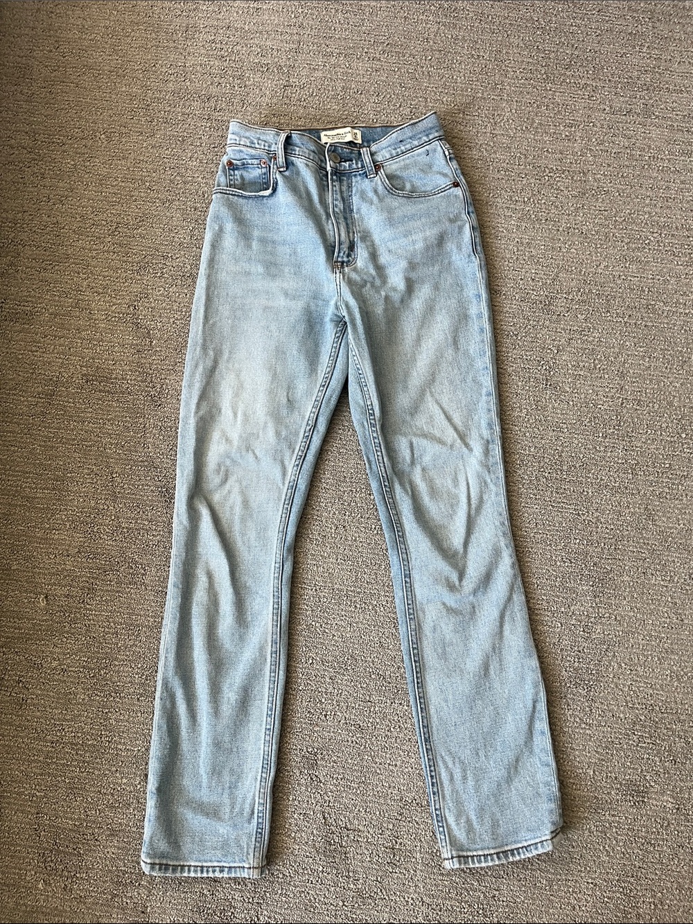 Abercrombie & Fitch Light Blue High-Rise Women's Jeans